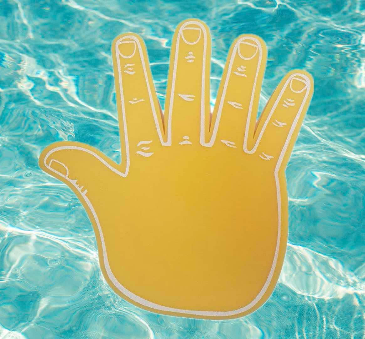 Waving Foam Hand